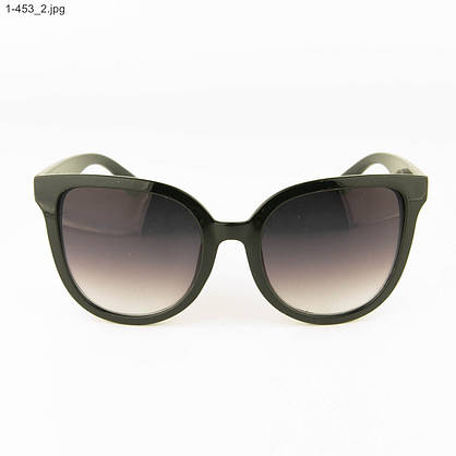 Оптом сонцезахисні окуляри жіночі - Чорні - 1-453, фото 2