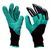 Рукавички садові Garden Genie Gloves з пластиковими нігтями, фото 2