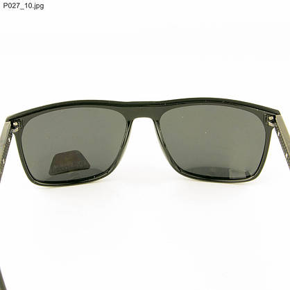 Оптом чоловічі окуляри Polarized - Чорні - P027, фото 6