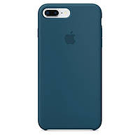 Чохол Silicone Case Premium для iPhone 7 Plus / 8 Plus Cosmos Blue