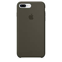 Чохол Silicone Case Premium для iPhone 7 Plus / 8 Plus Dark Olive