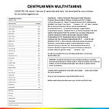 Мультивітамінний комплекс для чоловіків Centrum Men, 250 таблеток, фото 3
