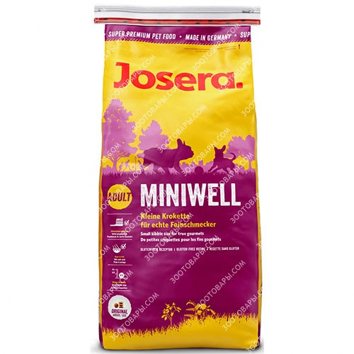 Josera Dog Miniwell корм для собак дрібних порід, 15 кг