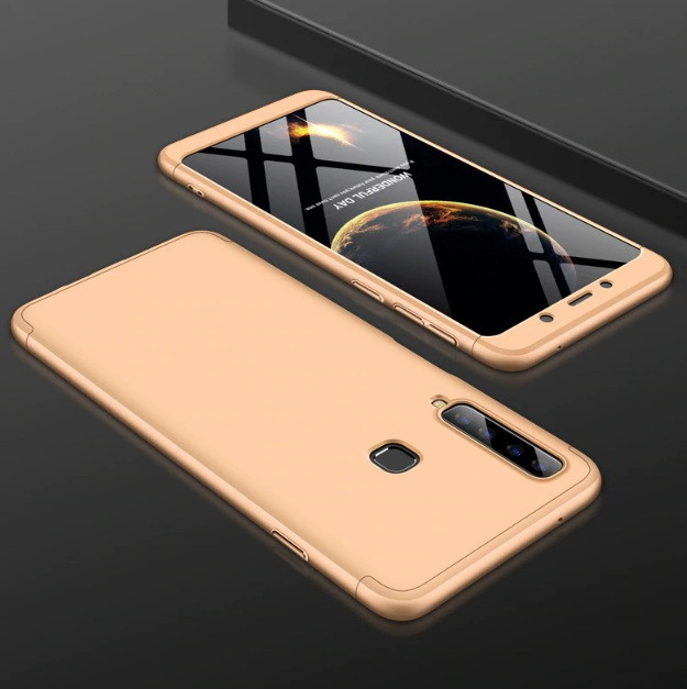 Чохол GKK для Samsung A9 2018 Золотий