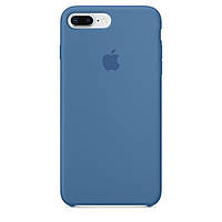 Чохол Silicone Case Premium для iPhone 7 Plus / 8 Plus Denim Blue