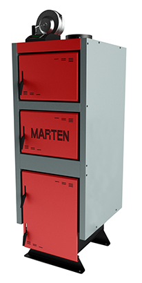 17 кВт  Котел довготривлого горіння  5 мм сталь  Marten Comfort MC
