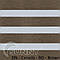 Рулонні штори для вікон День Ніч в закритій системі Sunny з П-подібними направляючими, тканина DN-Canada BO, фото 3