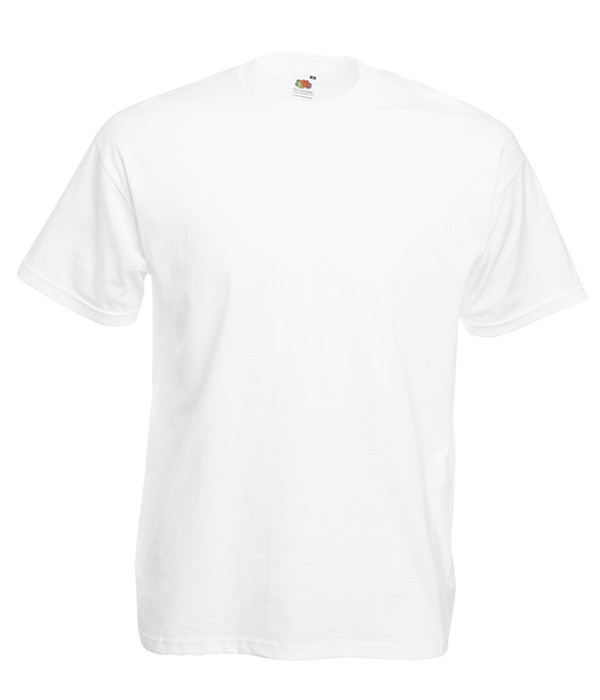 Чоловіча футболка ValueWeight XL, 30 Білий