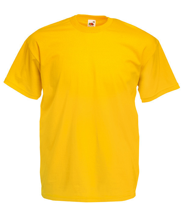 Чоловіча футболка ValueWeight XL, 34 Сонячно Жовтий