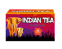 Чай чёрный пакетированный Indian Tea Классический 40 х 1.8 г