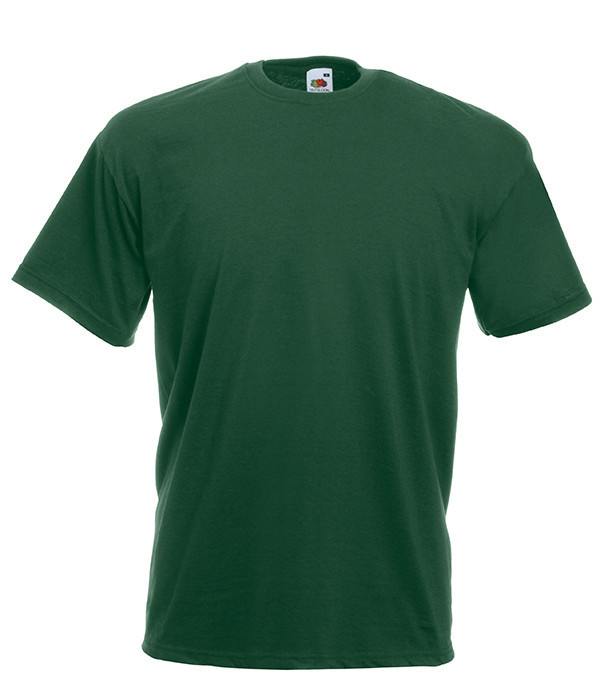 Чоловіча футболка ValueWeight 4XL, 38 Темно-Зелений
