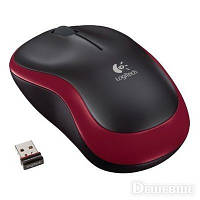 Мишка Logitech M185 (910-002240) Red Wireless