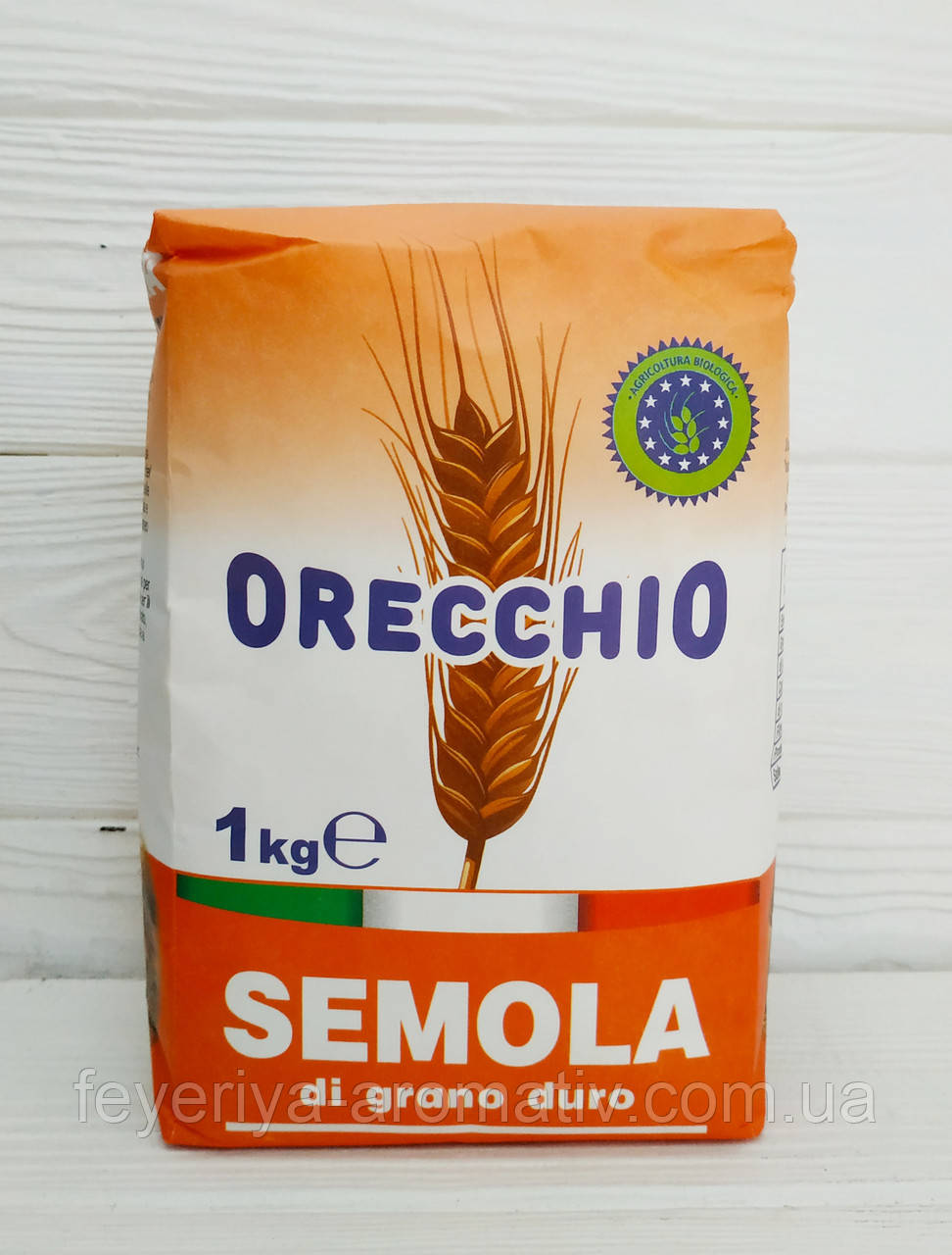 Манная крупа из твердых сортов пшеницы Orecchio 1 кг (Италия): продажа ...
