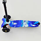 Самокат Mini А 24707/779-1231 світні колеса, алюмінієва трубка, фото 3