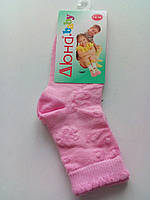 Детские носки ЛЕТНИЕ - Дюна р.14-16 (шкарпетки дитячі) 4в457-0409-розовый сетка