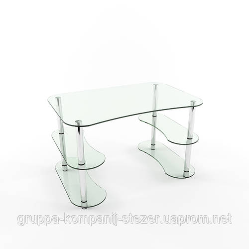 Стеклянный стол для ноутбука Ади, цена 2088 грн — Prom.ua (ID#91359050)
