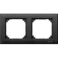 Рамка 2-постова M-PLAN, антрацит Shneider Merten (MTN486214)