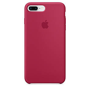 Силіконовий чохол Silicone Case Premium Rose Red для iPhone 7 Plus / 8 Plus, фото 1