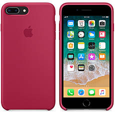 Силіконовий чохол Silicone Case Premium Rose Red для iPhone 7 Plus / 8 Plus, фото 4