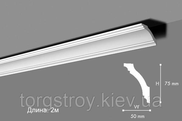 Карниз стельовий GK (2 м), Nomastyl (NMC), фото 1