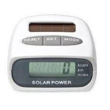 Крокомір на сонячній батареї Solar Pedometer HY-02T лічильник калорій з кліпсою