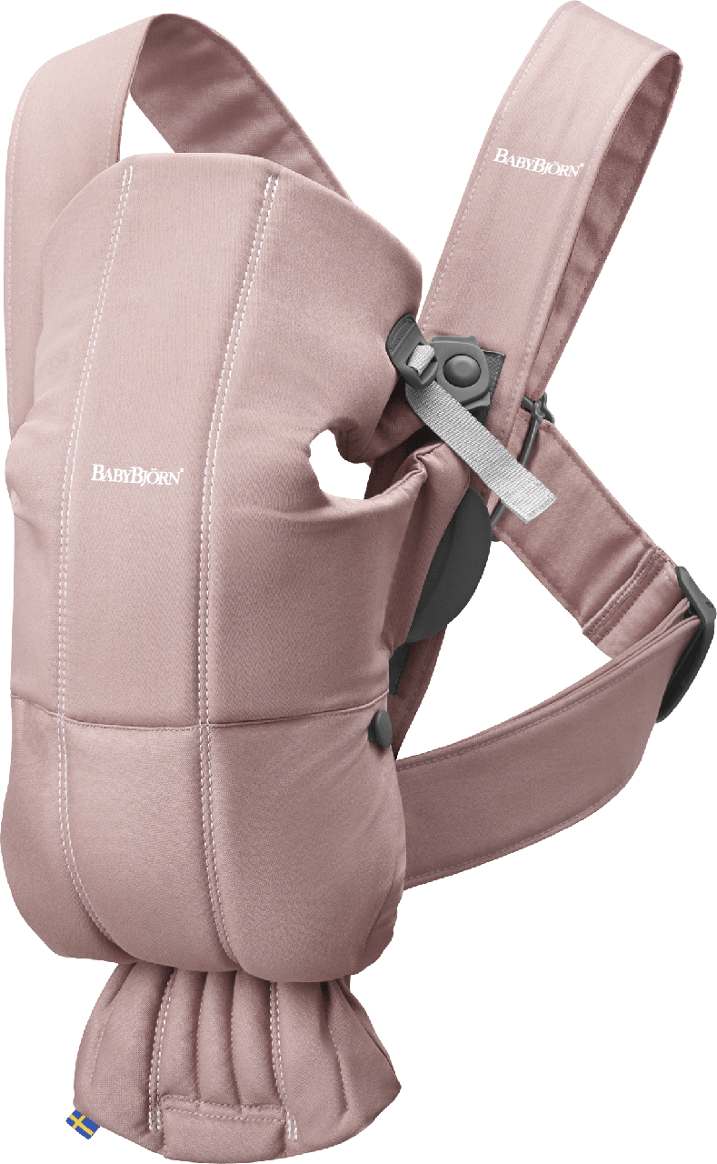 Рюкзак-переноска для немовлят BB®Baby Carrier Mini (від 3,2 кг до 11 кг) ТМ BabyBjorn 21014 Pastel, Cotton