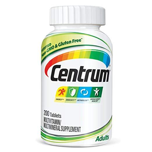Мультивітаміни Centrum Adults, 200 пігулок