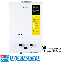 Колонка газова димохідна Thermo Alliance Compact JSD 20-10CL 10 л біла