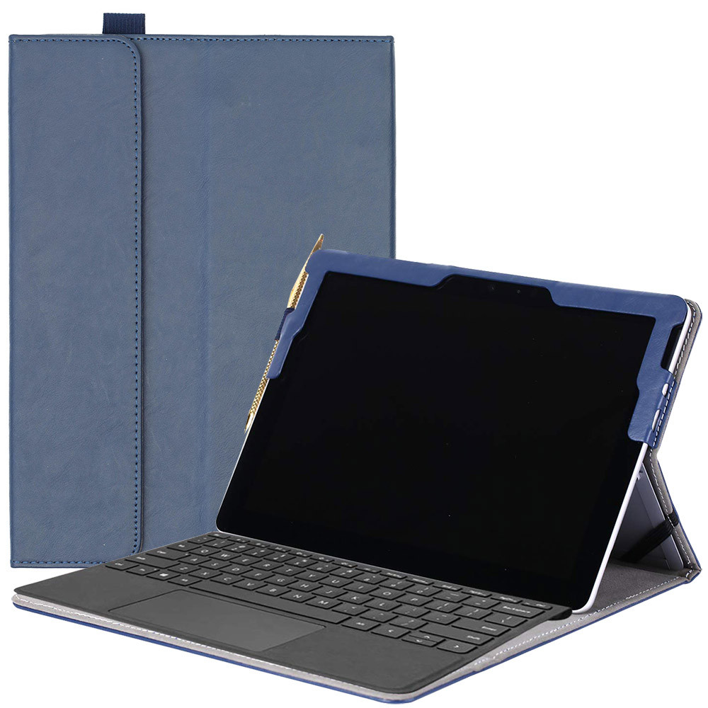 Чохол SlimBook для Microsoft Surface Go Navy Blue, фото 1