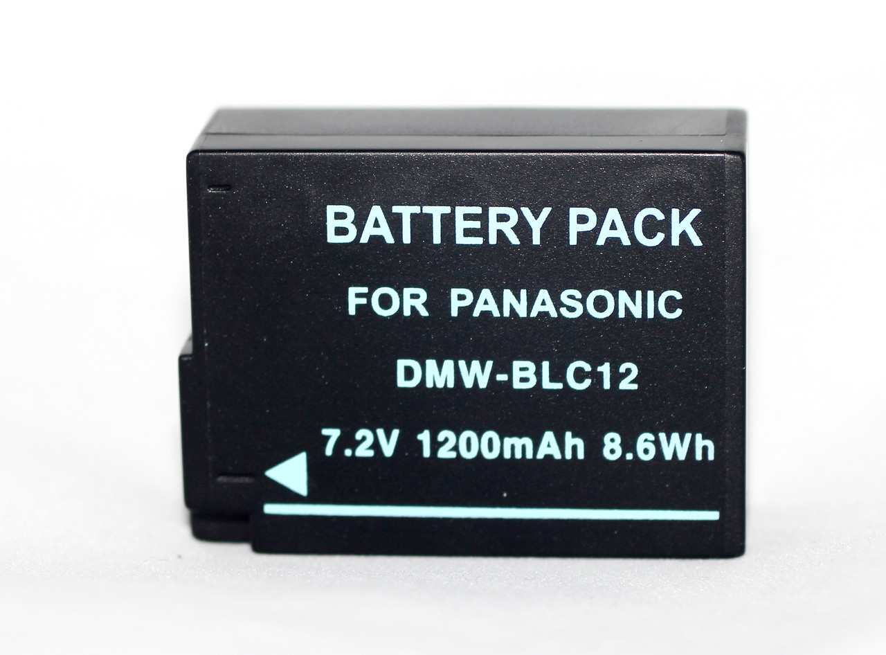 Акумулятор DMW-BLC12 (аналог DMW-BLC12E DMW-BLC12GK DMW-BLC12PP) для фотоапаратів Panasonic - 1200 ma
