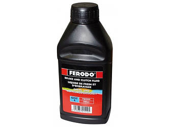 Гальмівна рідина FERODO DOT 4 (0.5 Liter) - FBX050A