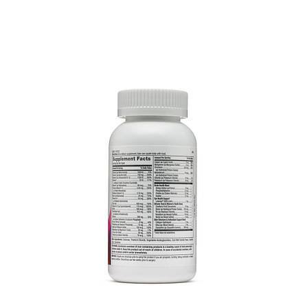 Вітаміни для жінок після 50 років GNC Women's Ultra Mega 50 Plus One Daily 60 coplets, фото 3