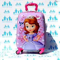 Валіза дитячий дорожній якість Люкс ручна поклажа Josepf Ottenn Принцеса Софія 2190-72\1916-16, фото 4