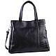 Сумка із натуральної шкіри 37 BagTur Колір Чорний 01370101-0201, фото 6
