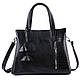 Сумка із натуральної шкіри 37 BagTur Колір Чорний 01370101-0201, фото 5