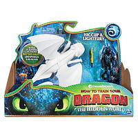 Набір фігурок Денна Фурія та Гикавка Lightfury and Hiccup