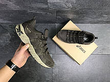 Чоловічі кросівки Asics,замшеві,коричневі 45р, фото 2