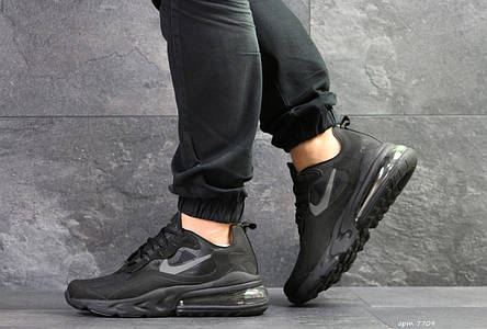 Модні кросівки Nike Air Max 270 React,чорні 44р, фото 2