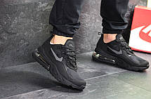 Модні кросівки Nike Air Max 270 React,чорні 44р, фото 2