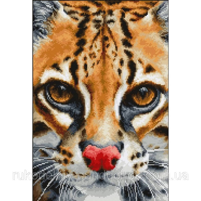 Набір для вишивання хрестом "Luca-s" BU4008 Leopardus pardalis