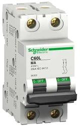 Автоматичний вимикач iC60LMA 2P 25A MA Schneider Electric (A9F90225)