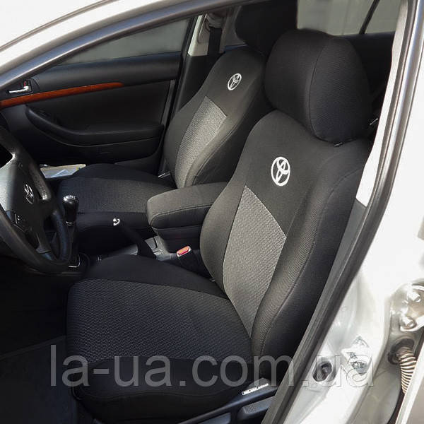 Чохли салону Toyota Hilux 2010-2015 г (авточохли Тойота Хайлюкс), фото 1