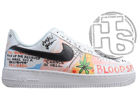 Чоловічі кросівки Nike Air Force 1 x Vlone x Pauly AA5360-100, фото 1