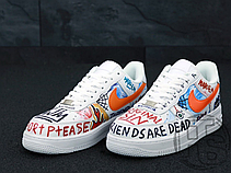 Чоловічі кросівки Nike Air Force 1 x Vlone x Pauly AA5360-100, фото 5