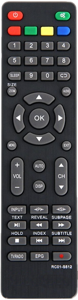 Пульт для телевізора Bravis rc01-s512, фото 1