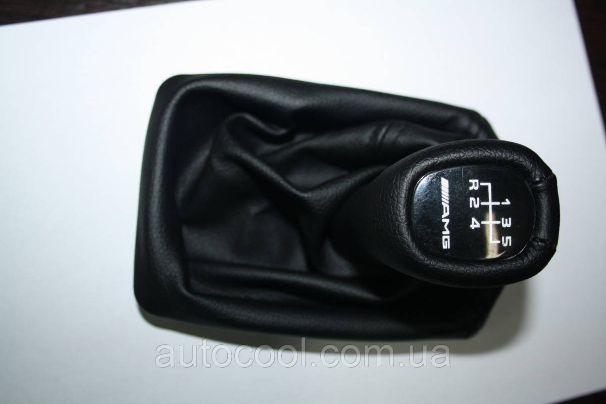 Чохол + ручка КПП коробки передач з рамкою (AMG) Mercedes W210