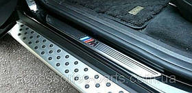 Накладки на пороги дверей М для BMW X5 E70/X6 E71 Нові Оригінальні 