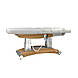 Стаціонарні електричний масажний стіл з ПІДІГРІВОМ стіл для масажу автоматичний ZD-8102, фото 4