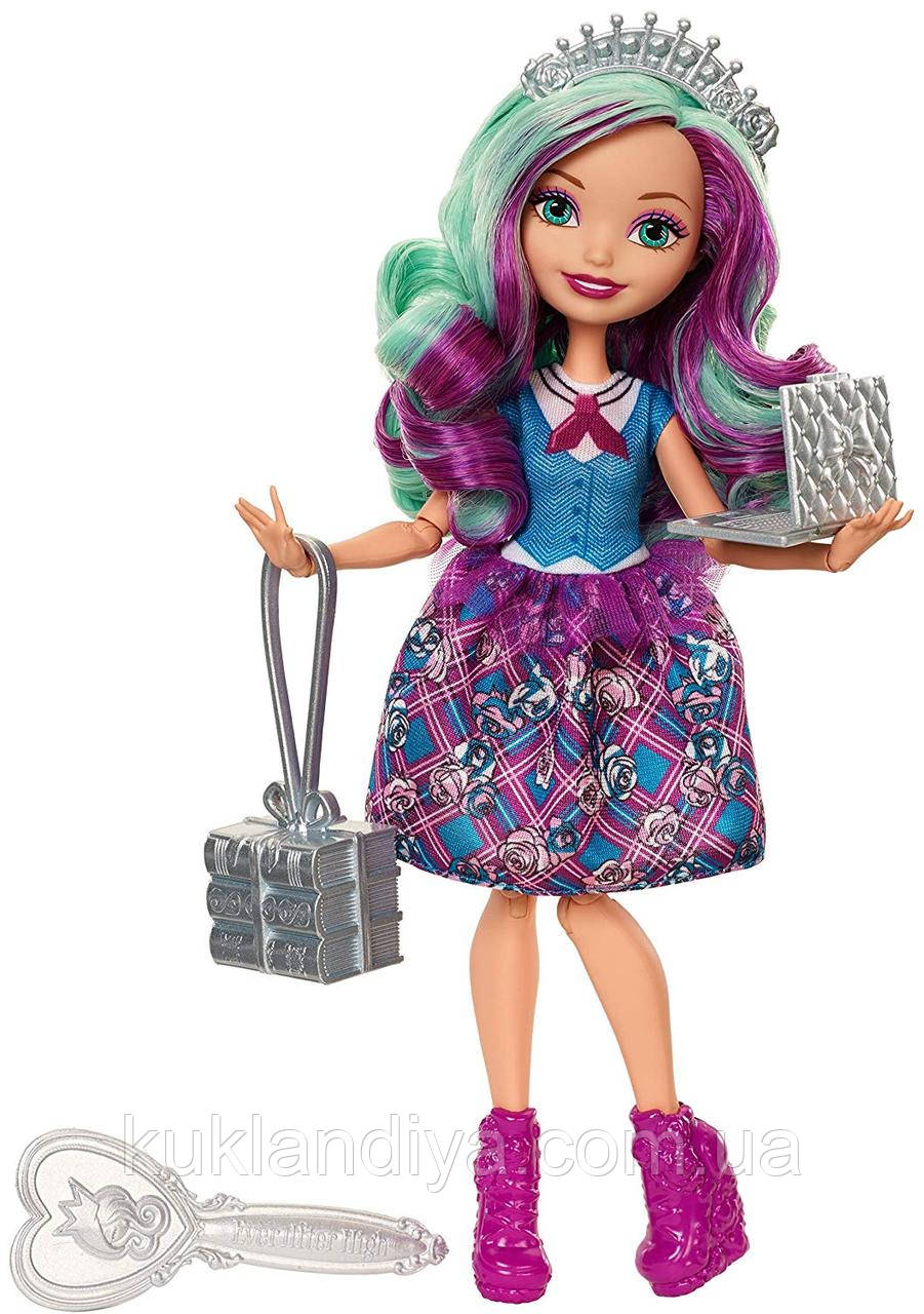 Ever After High Знову в школу Меделін Хеттер Back To School Madeline Hatter Doll, фото 1