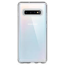 Чохол Spigen для Samsung Galaxy S10 Plus Ultra Hybrid, Crystal Clear, фото 6